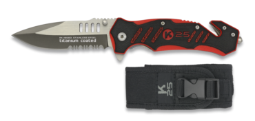 K25 G10 vermelho/preto 8.8 cm