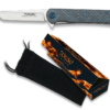 Tokisu G10 / CNC Blue Carbon Fiber