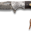 Damascus Ferrule Steel Decorated Razor