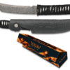Tokisu Damascus CNC. Leather Sheath. Blade: 15.30cm