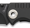Black Albainox Razor with Attachment Hardware