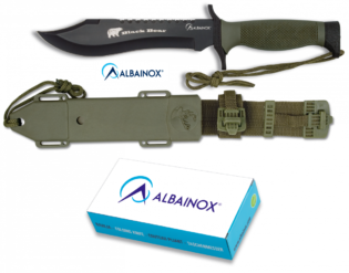 Faca Albainox BLACK BEAR 18,3 cm
