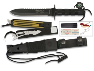 Faca Albainox COMBAT KING II Preto