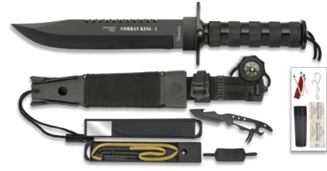 Faca Albainox COMBAT KING I Preto