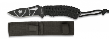 Faca Albainox Cabo Encordoado Preto 18 cm