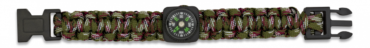 Barbaric Paracord bracelet with compass
