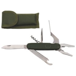 Pocket Knife BW- Green OD with Pliers