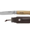 Opinel Nº8 Stainless Steel with Belt Bag
