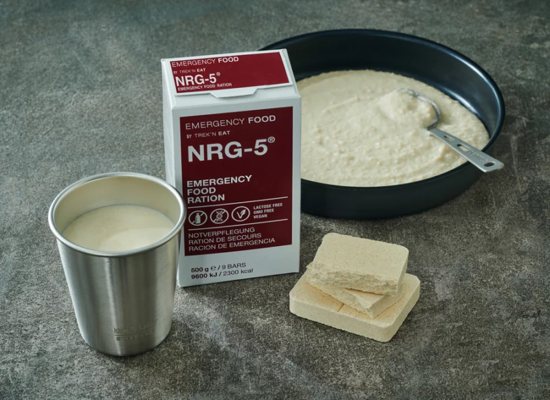 NRG-5 Survival Food Ration 500g MSI – Prazo de validade: até 20 anos